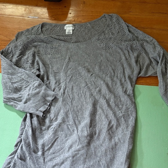 Motherhood Maternity Gray Top - Picture 1 of 1
